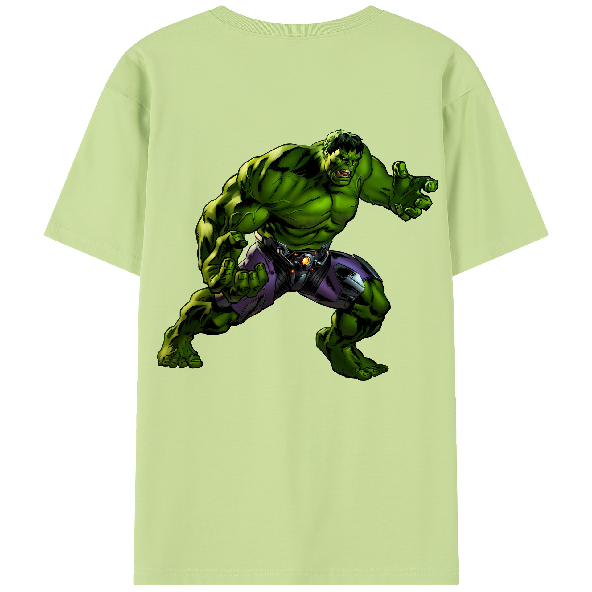 （画像用） アベンジャーズ The Avengers 綿100％半袖Tシャツ（背面プリント）